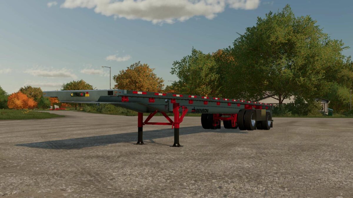 Benson Flatbed Trailer v 1.0
