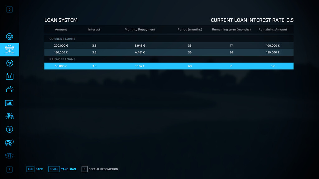 Enhanced Loan System v 1.1.1