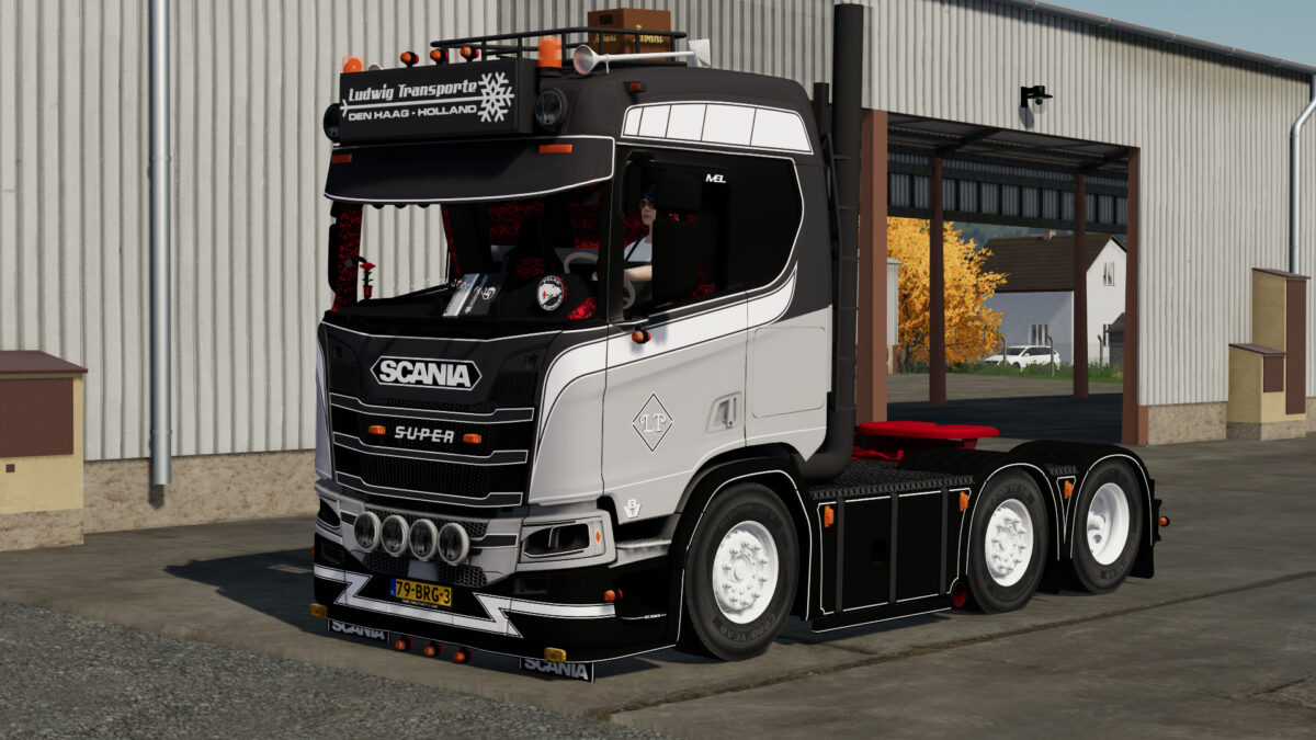 Scania LowCab Ludwig Transporte v 1.0