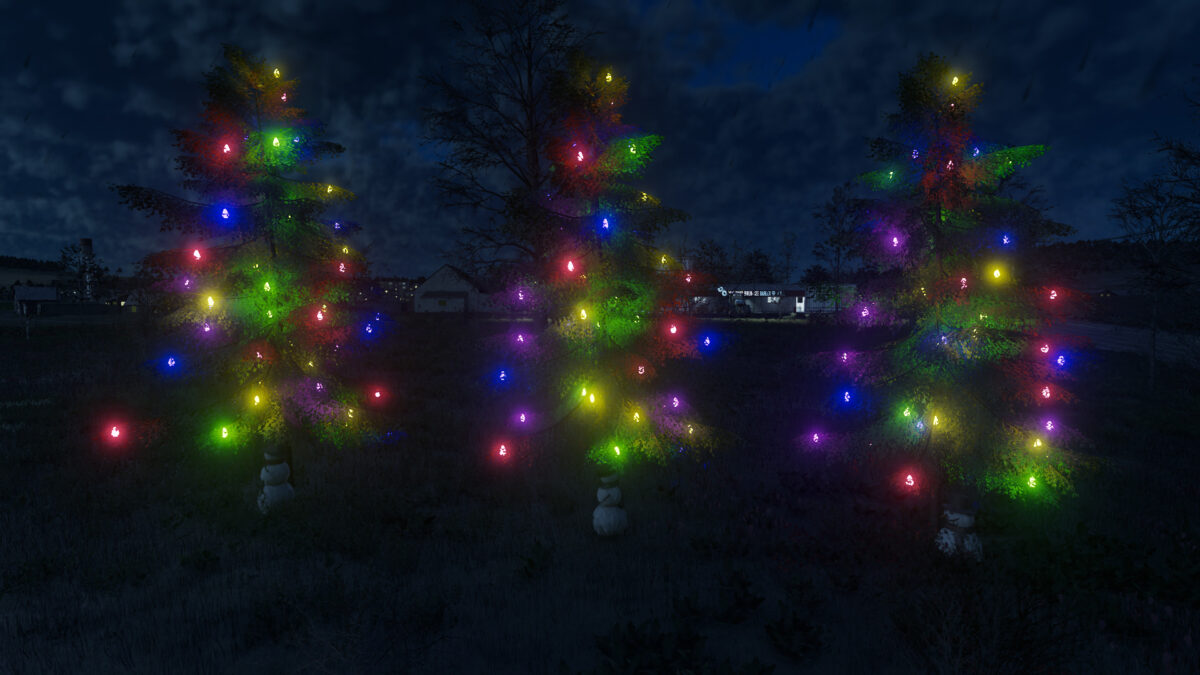 Christmas Tree with Snowman v 1.0