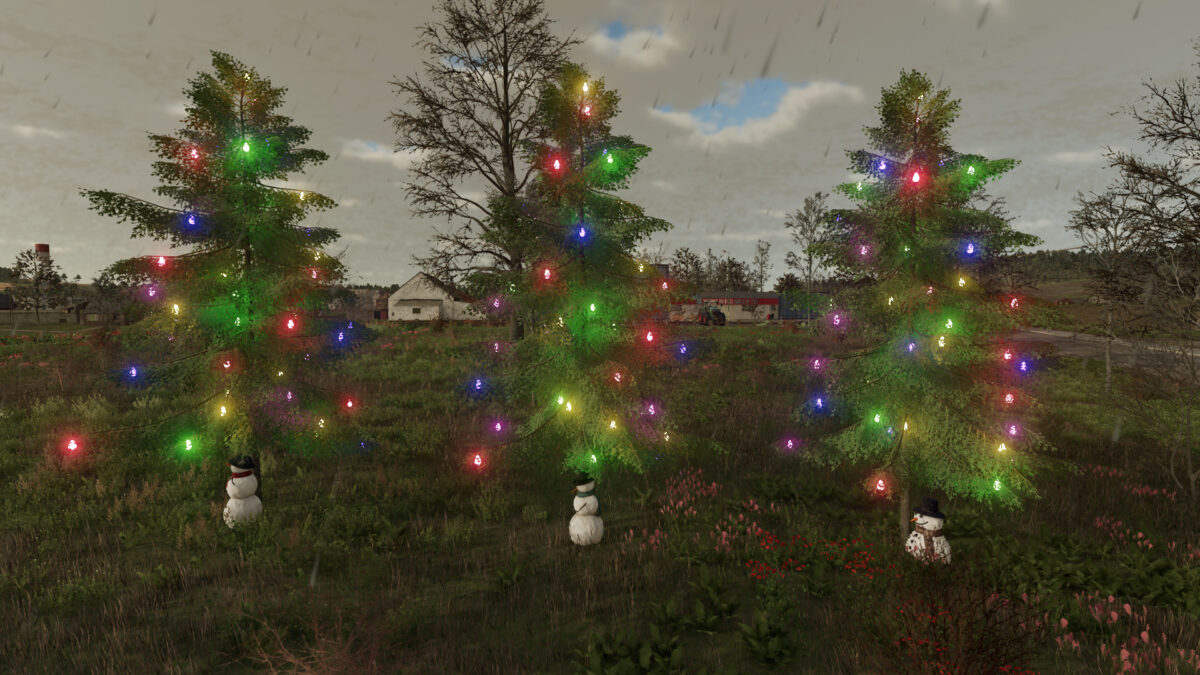 Christmas Tree with Snowman v 1.0
