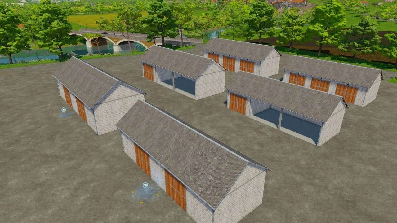 Farm Buildings Pack v 1.0