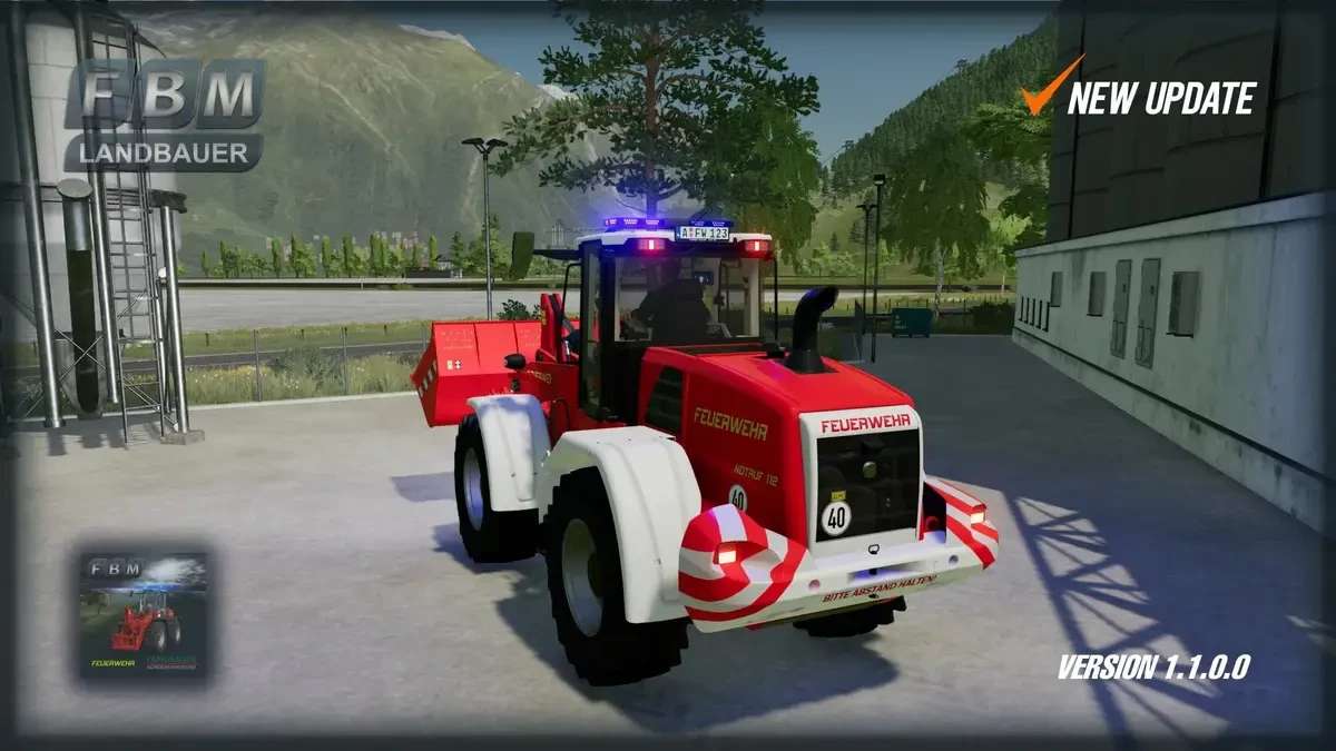 Fire Brigade Wheel Loader v 1.1