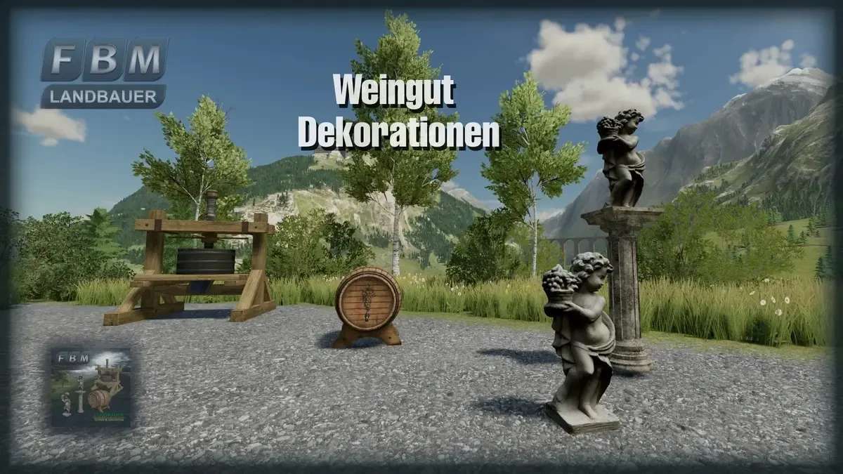 Grape Farm Decorations Pack v 1.1