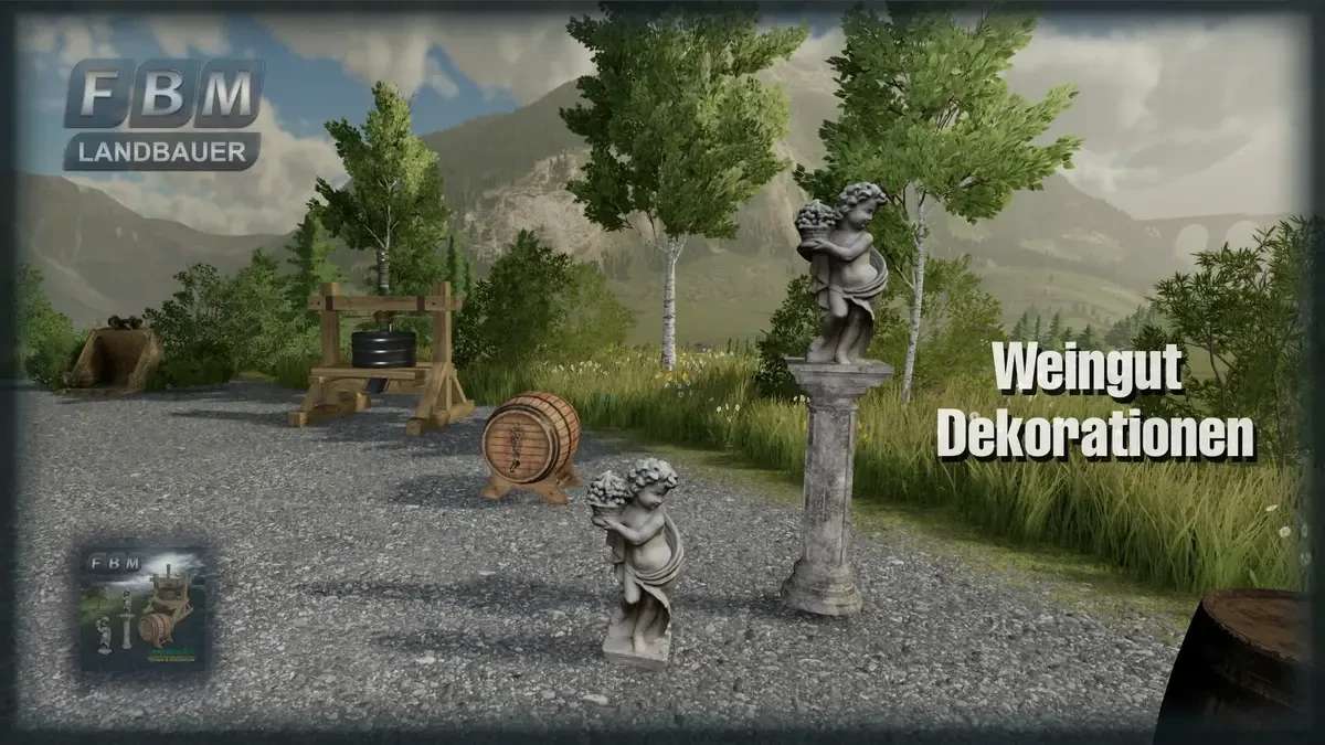 Grape Farm Decorations Pack v 1.1