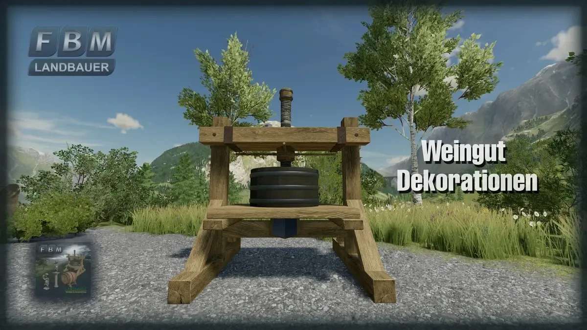 Grape Farm Decorations Pack v 1.1