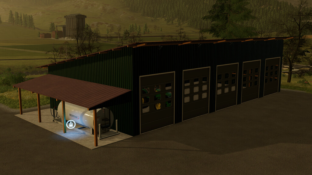 Machine Shed with Gas Station v 1.0