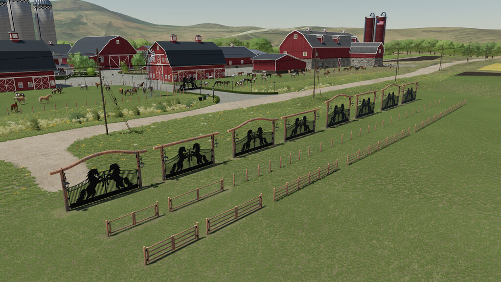 Ranch Gates and Fences Pack v 1.0