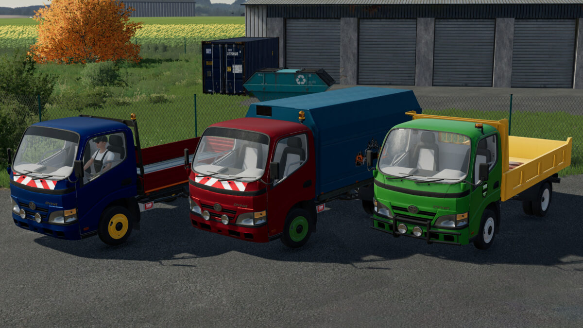 Toyota Dyna Trucks Pack v 1.0