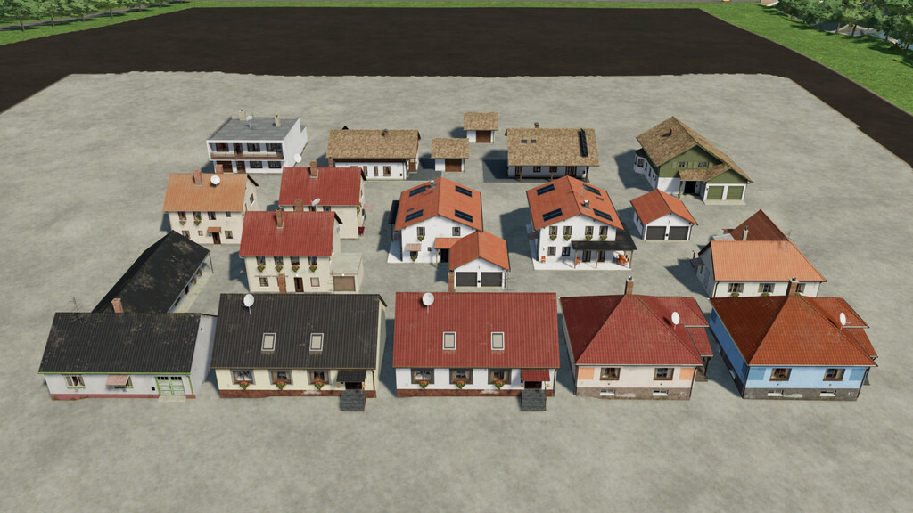 European Decorative Buildings Pack v 1.0