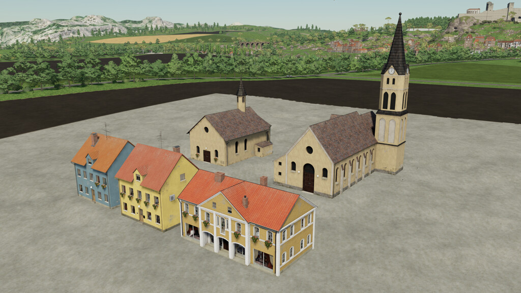European Decorative Buildings Pack v 1.0
