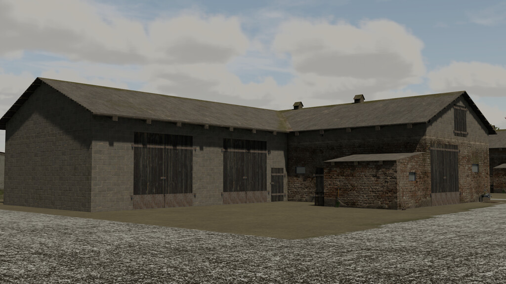 Farm Building with Cows v 1.0