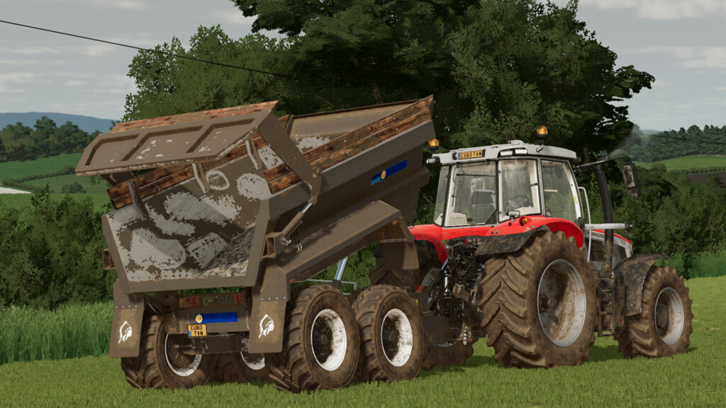 Lizard 14 T Dump Trailer v 1.0