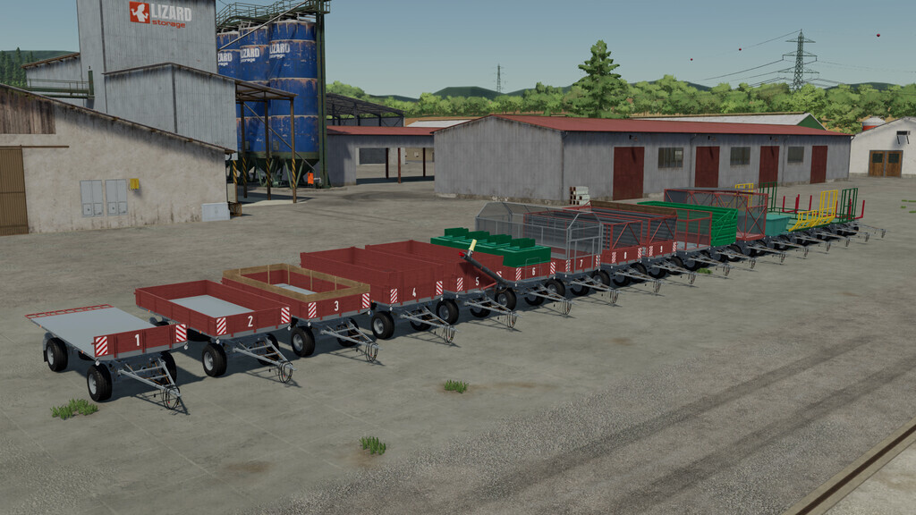 Lizard P93S Trailers Pack v 1.2.0.1