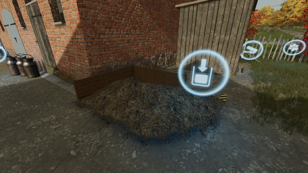 Small Wooden Manure Heap v 1.0