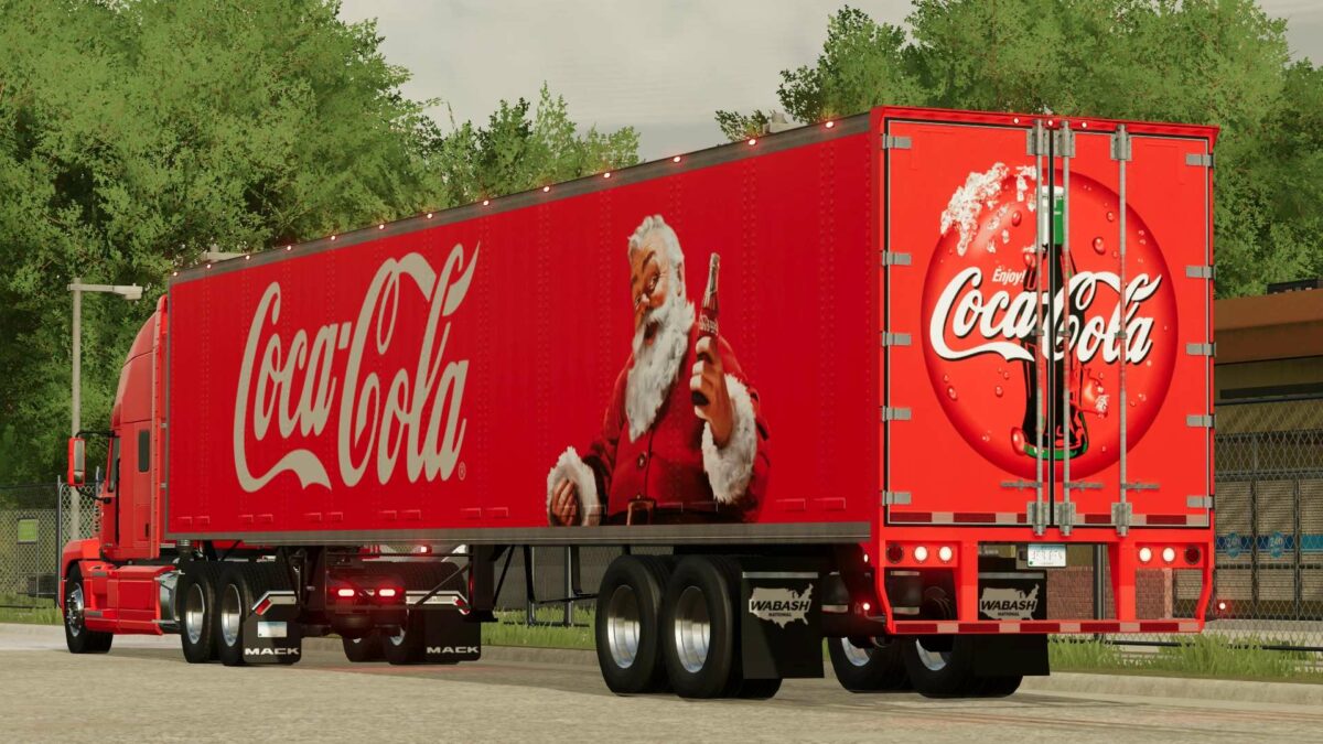 Wabash 53ft Coca Cola Trailer v 1.0.0.2