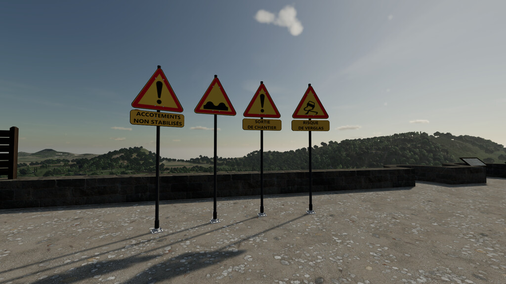 French Temporary Signs v 1.0
