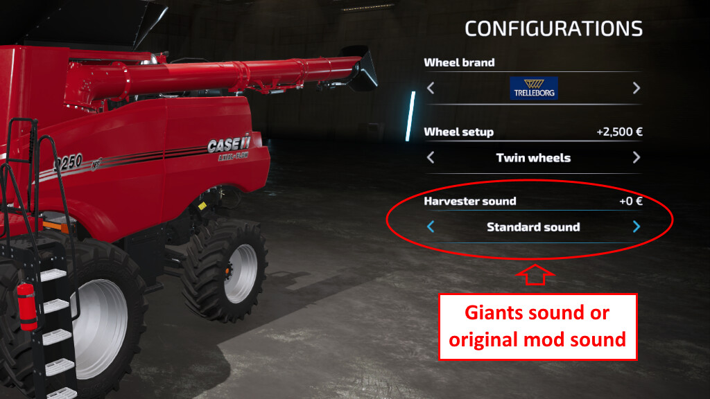 Improved Harvester Sounds v 1.1