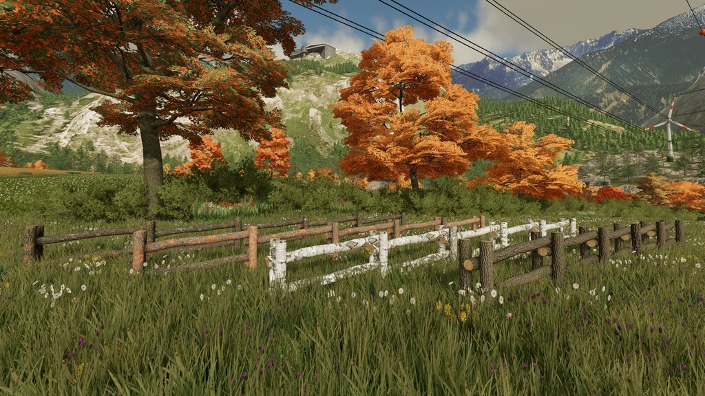 Tree Trunk Fences v 1.0.1.0