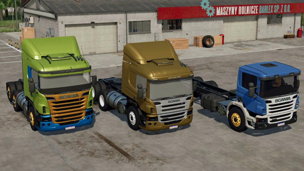 Scania Trucks Pack v 1.0