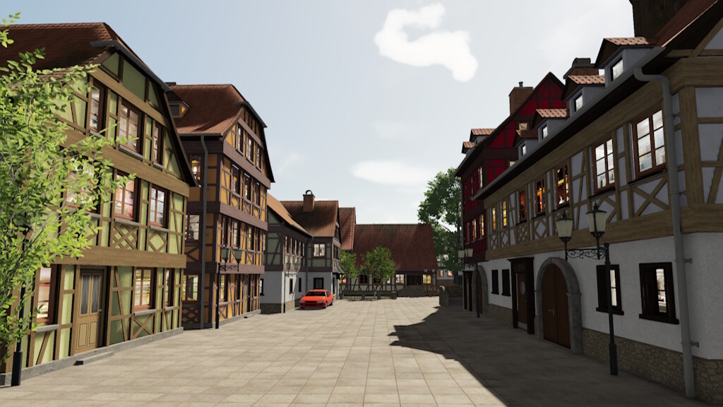 Timbered Houses Pack v 1.0