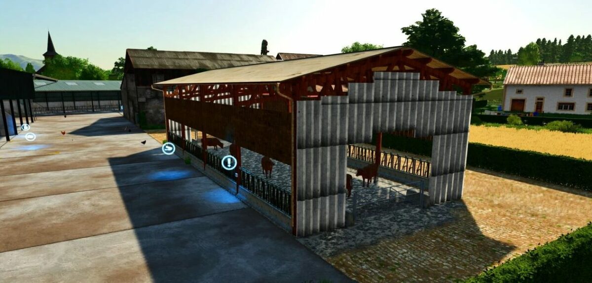 Barn for Cows in Straw Air v 1.2.2.0