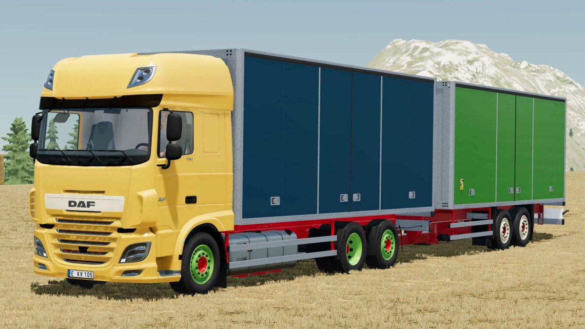 DAF XF 106 Trucks Pack & Trailer v 1.0