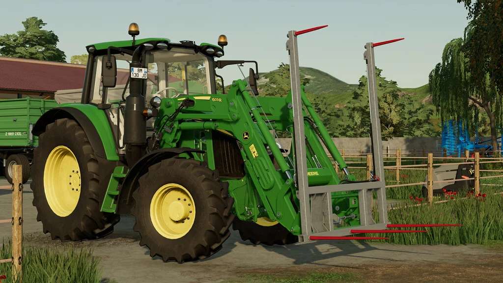 Hydraulic Bale Fork v 2.0