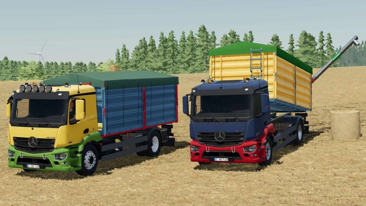 Mercedes Benz Antos Grain/Overload Truck v 1.0