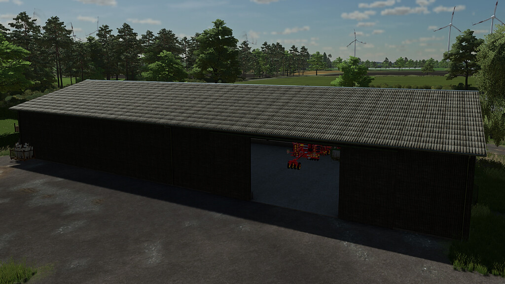 Modern Wooden Barn v 1.0