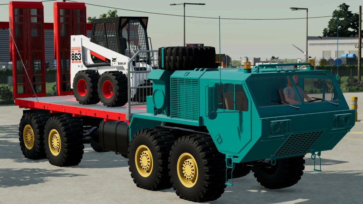 Oshkosk Defense Flatbed Truck v 1.0