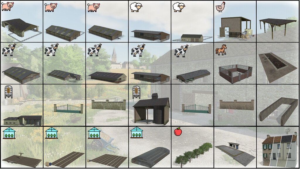 60 Buildings Pack v 1.0
