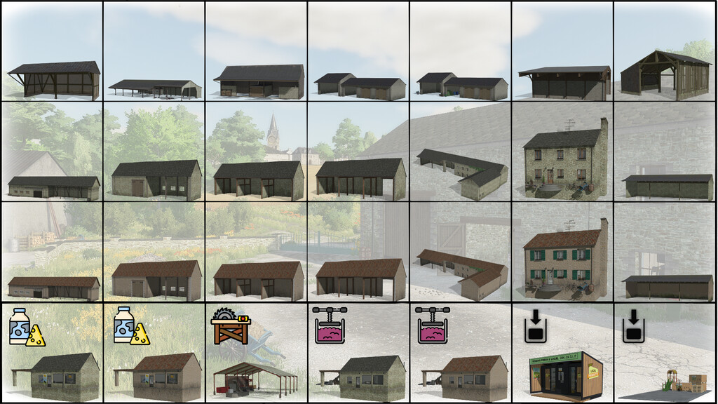 60 Buildings Pack v 1.0