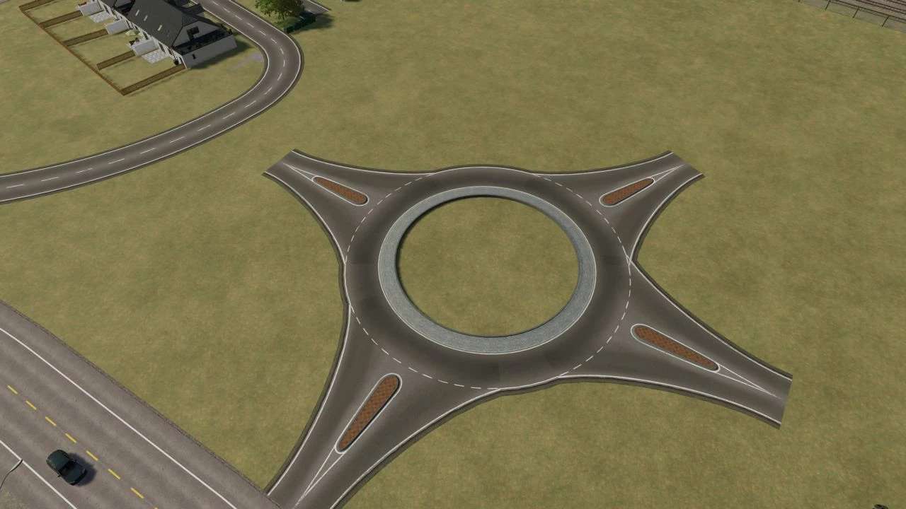 Placeable Roads Pack v 1.0