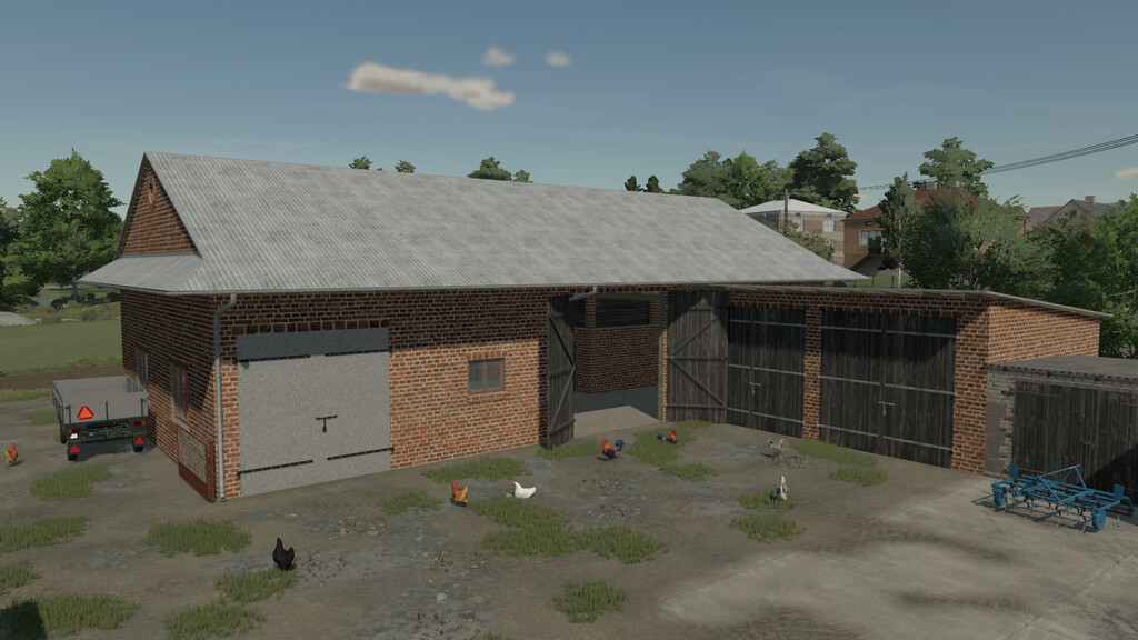 Barn with Garage and Chicken Coop v 1.0
