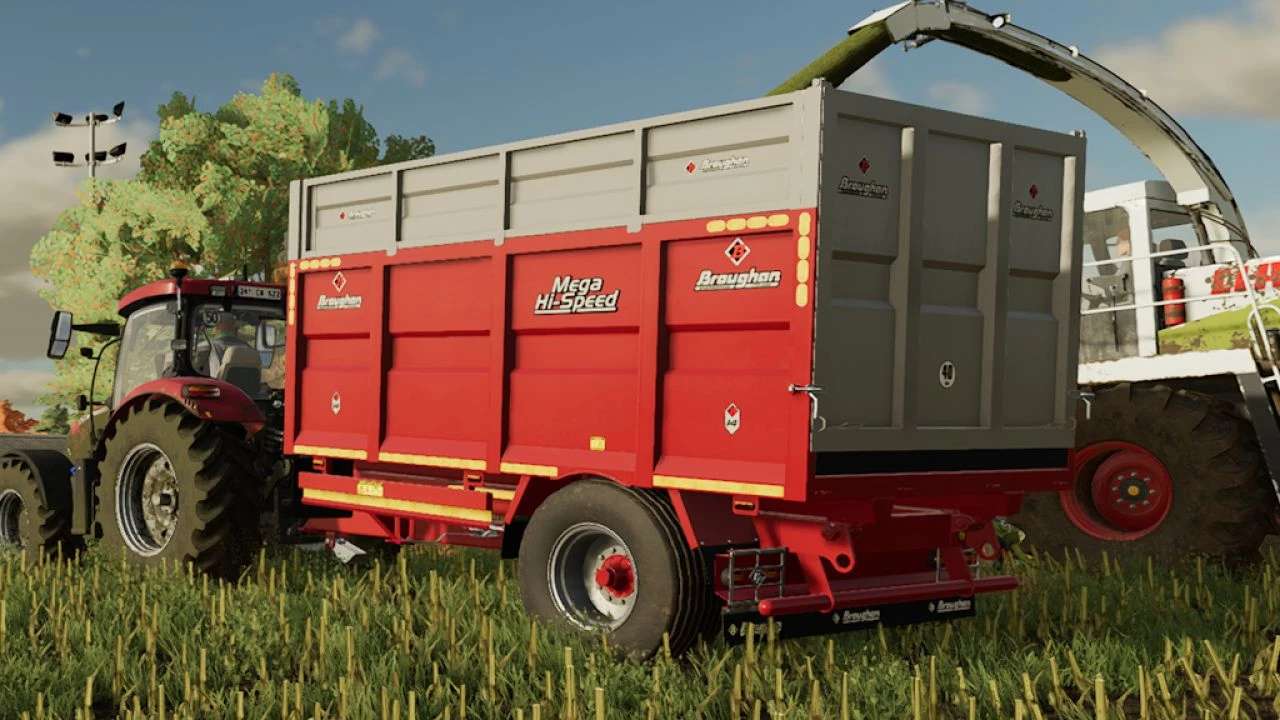 Broughan 1 Axle Grain / Silage Trailer v 1.0