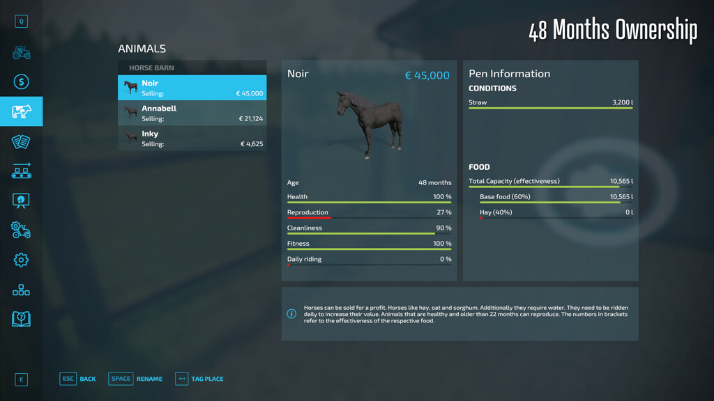 Horse Resell Value v 1.0