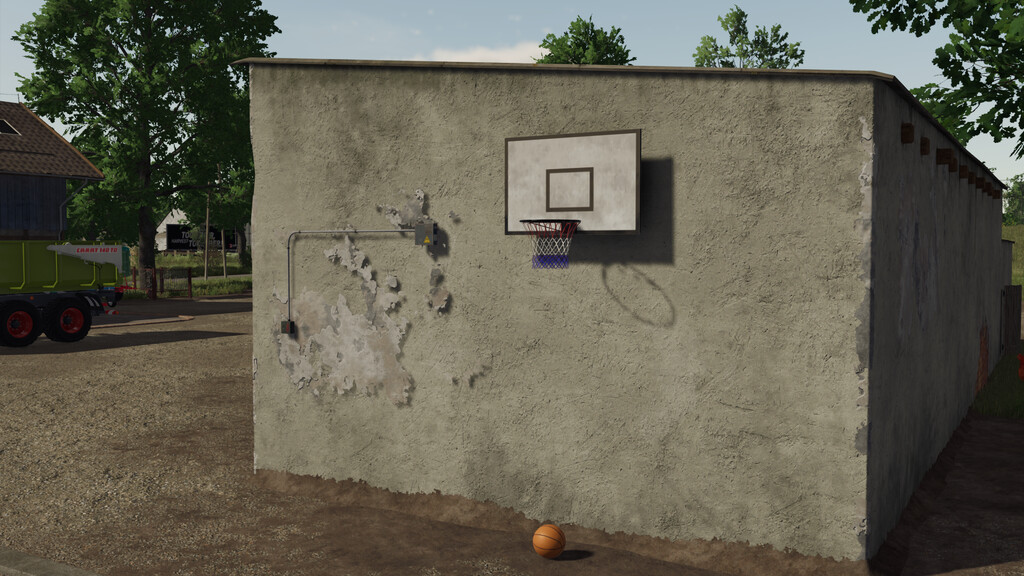 Wall Mounted Basketball Basket v 1.0