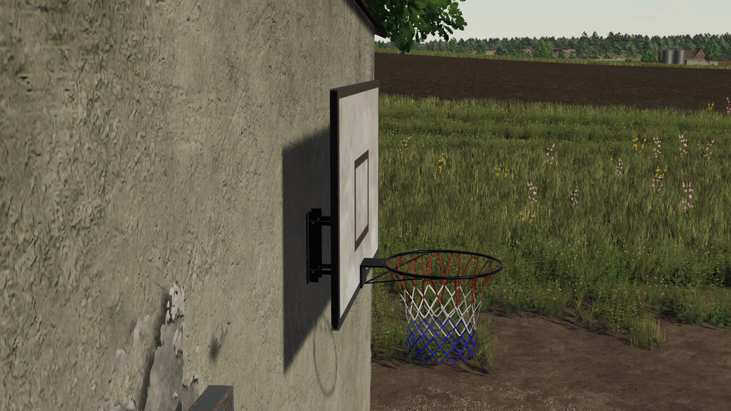 Wall Mounted Basketball Basket v 1.0