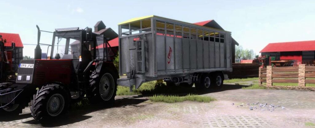 Fliegl Animal Transporter Trailer v 1.0