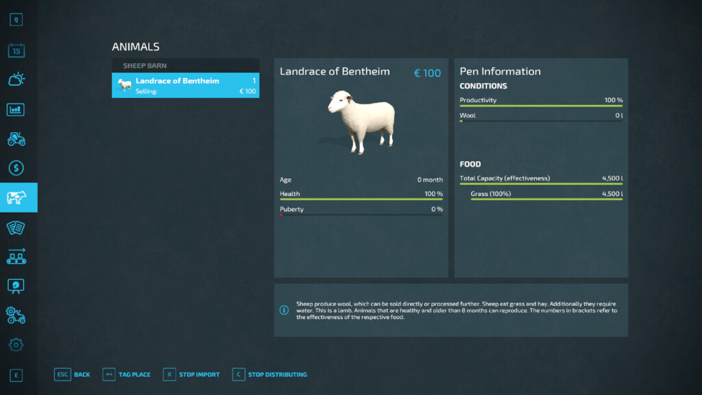 Husbandries Distribution v 1.0