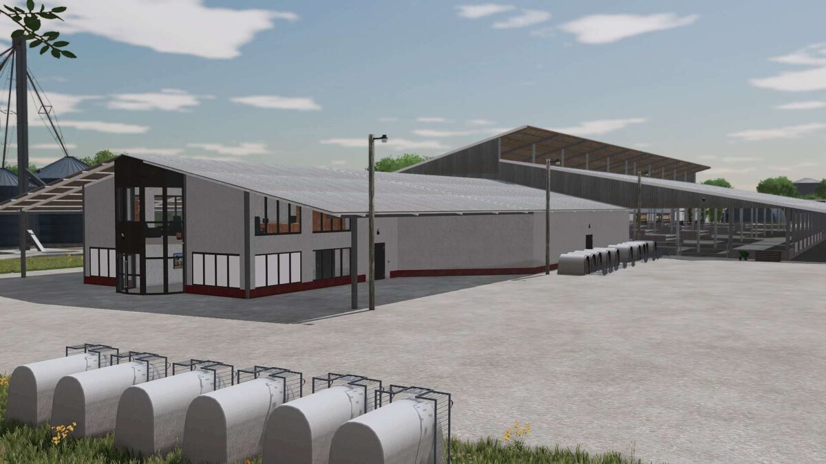 Large Scale Dairy Barn v 1.0