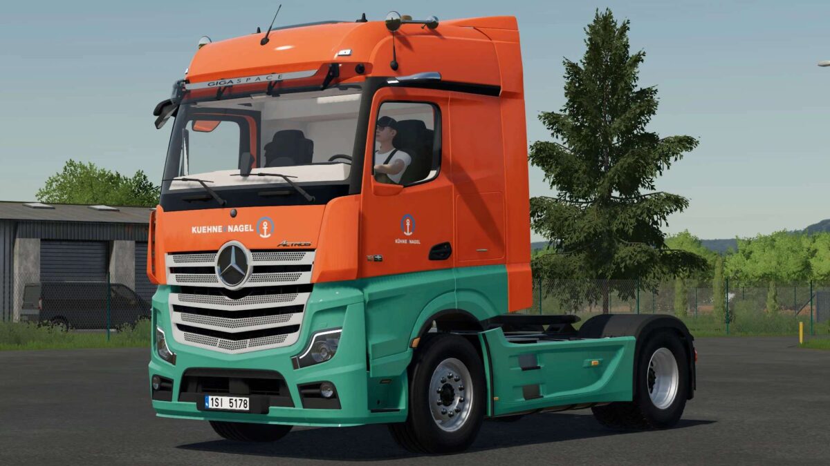 2020 Mercedes Benz Actros MP5 Trucks v 1.0