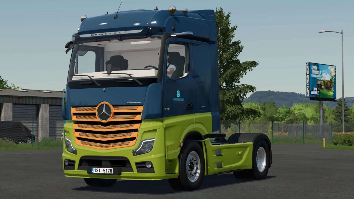 2020 Mercedes Benz Actros MP5 Trucks v 1.0