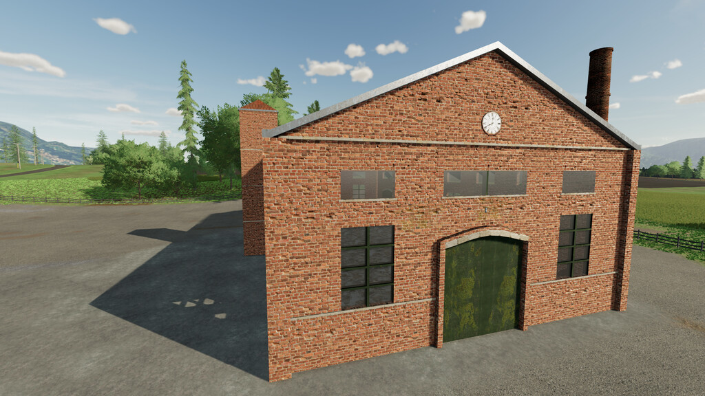 Old Disused Red Brick Factory v 1.0