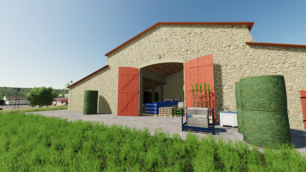 Old Stone Building and Sheep Barn v 1.0