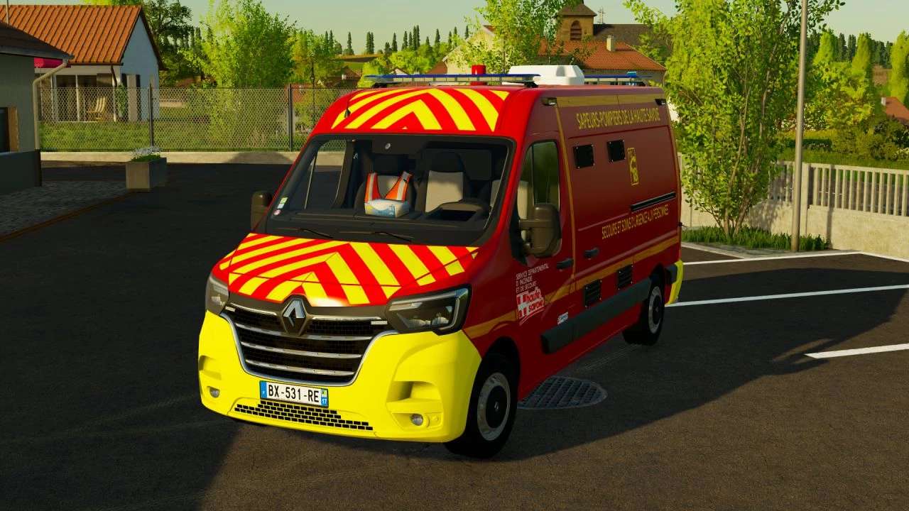 Renault Master IV VSSUAP SDIS74 v 2.0