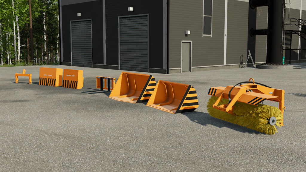 Valtra Frontloader Attachments v 1.0