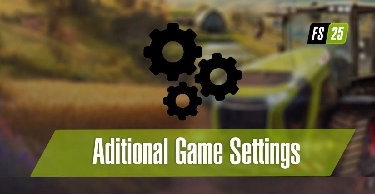 Aditional Game Settings v 1.0