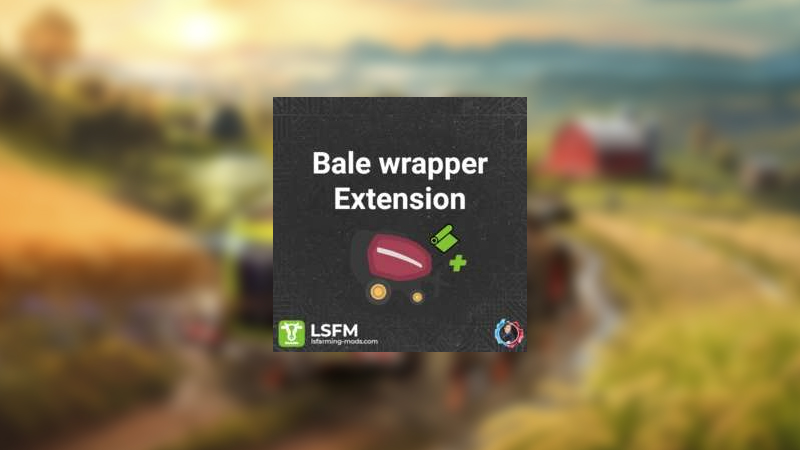 Bale Wrapper Extension v 1.0